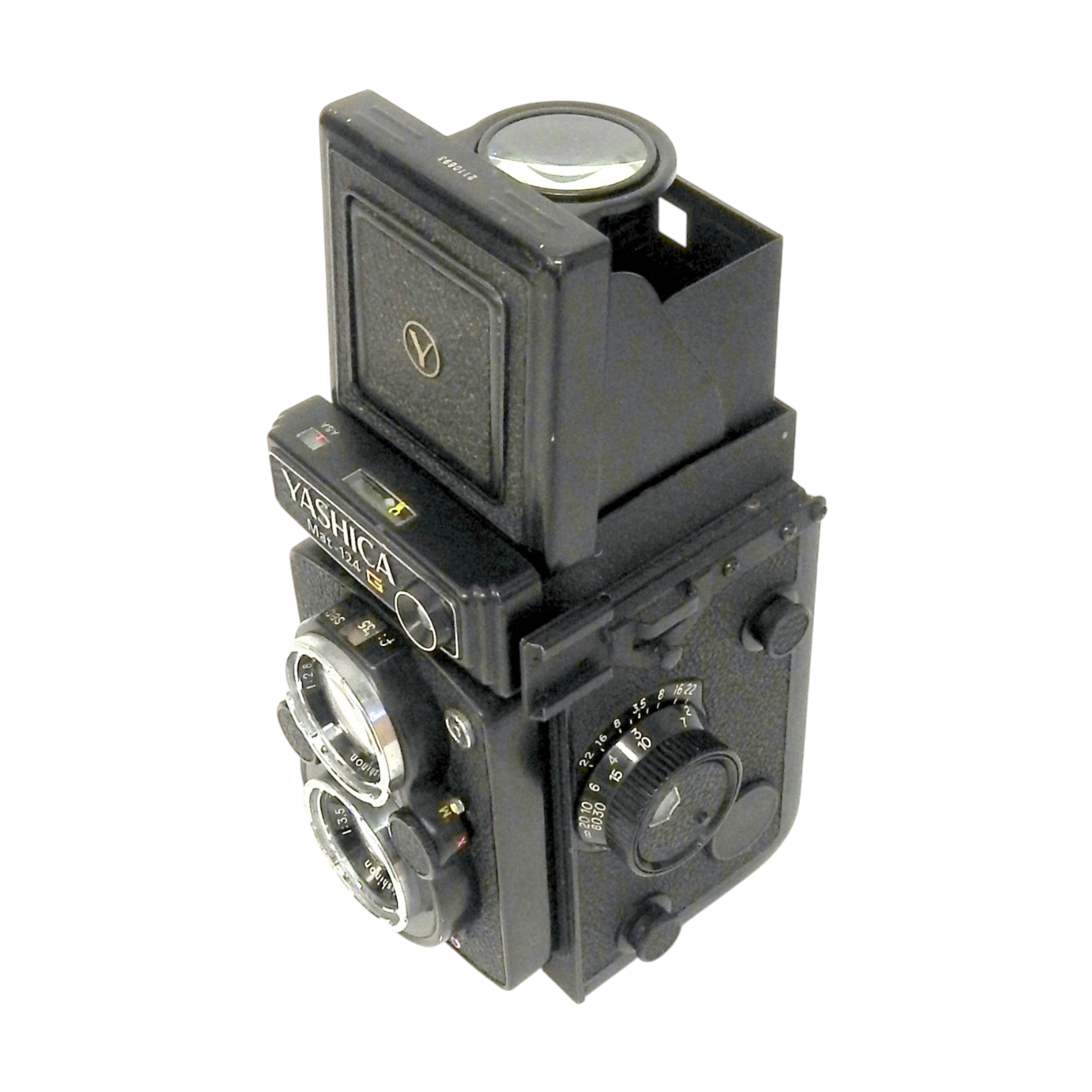 Yashicamat tweeoogspiegelreflexcamera, 1971-zoom-2