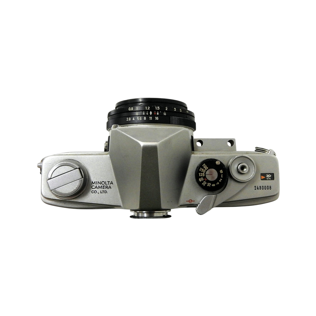 Minolta SR1 kleinbeeldcamera met twee lenzen, 1960-zoom-3