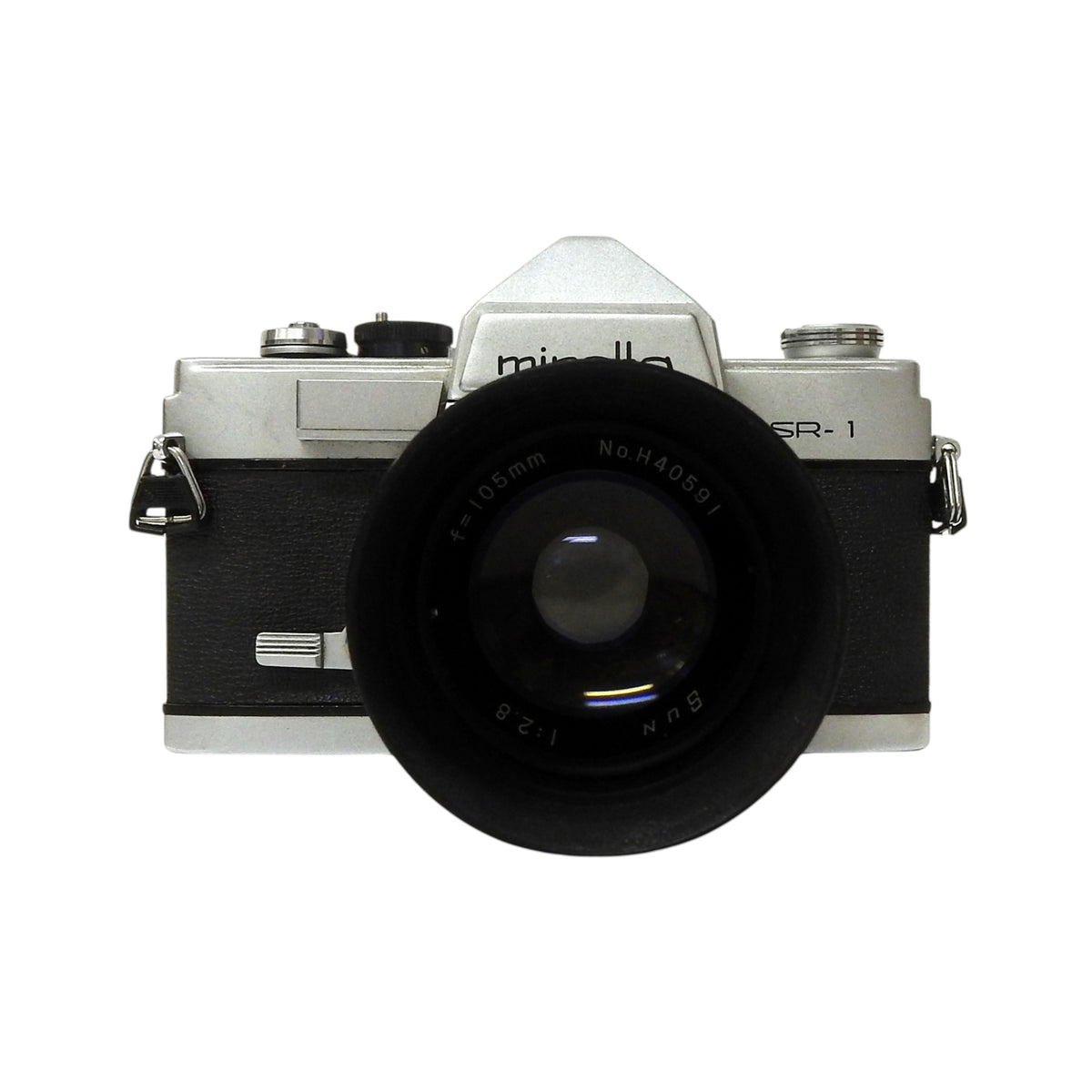 Minolta SR1 kleinbeeldcamera met twee lenzen, 1960-4