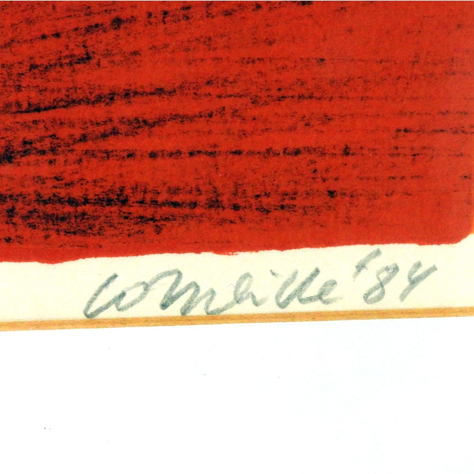 Corneille, 'La femme au paravent', 1984