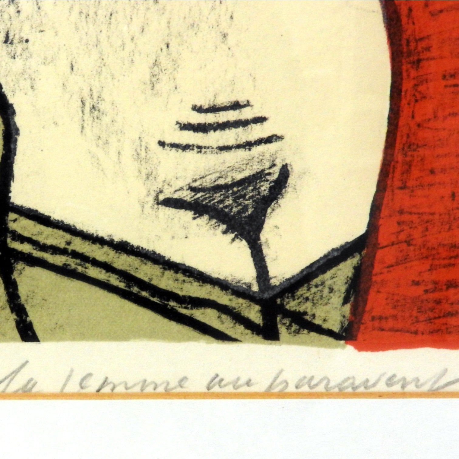 Corneille, 'La femme au paravent', 1984-3