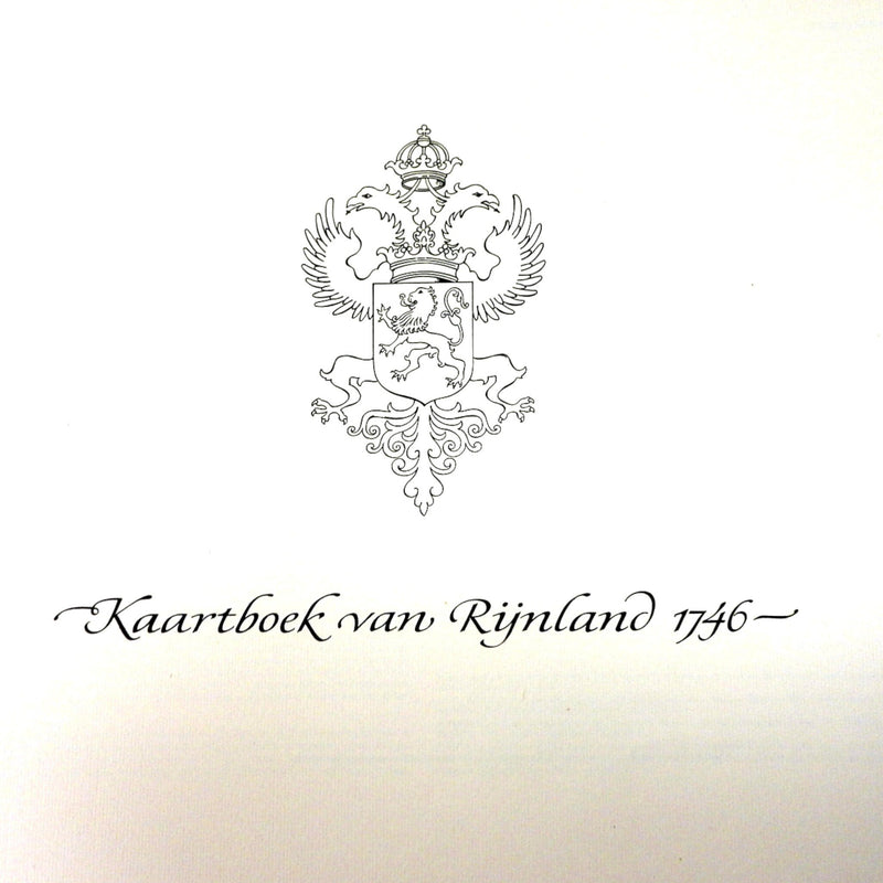 Reproductie van 'Kaartboek van Rijnland, 1746'; 1969-zoom-