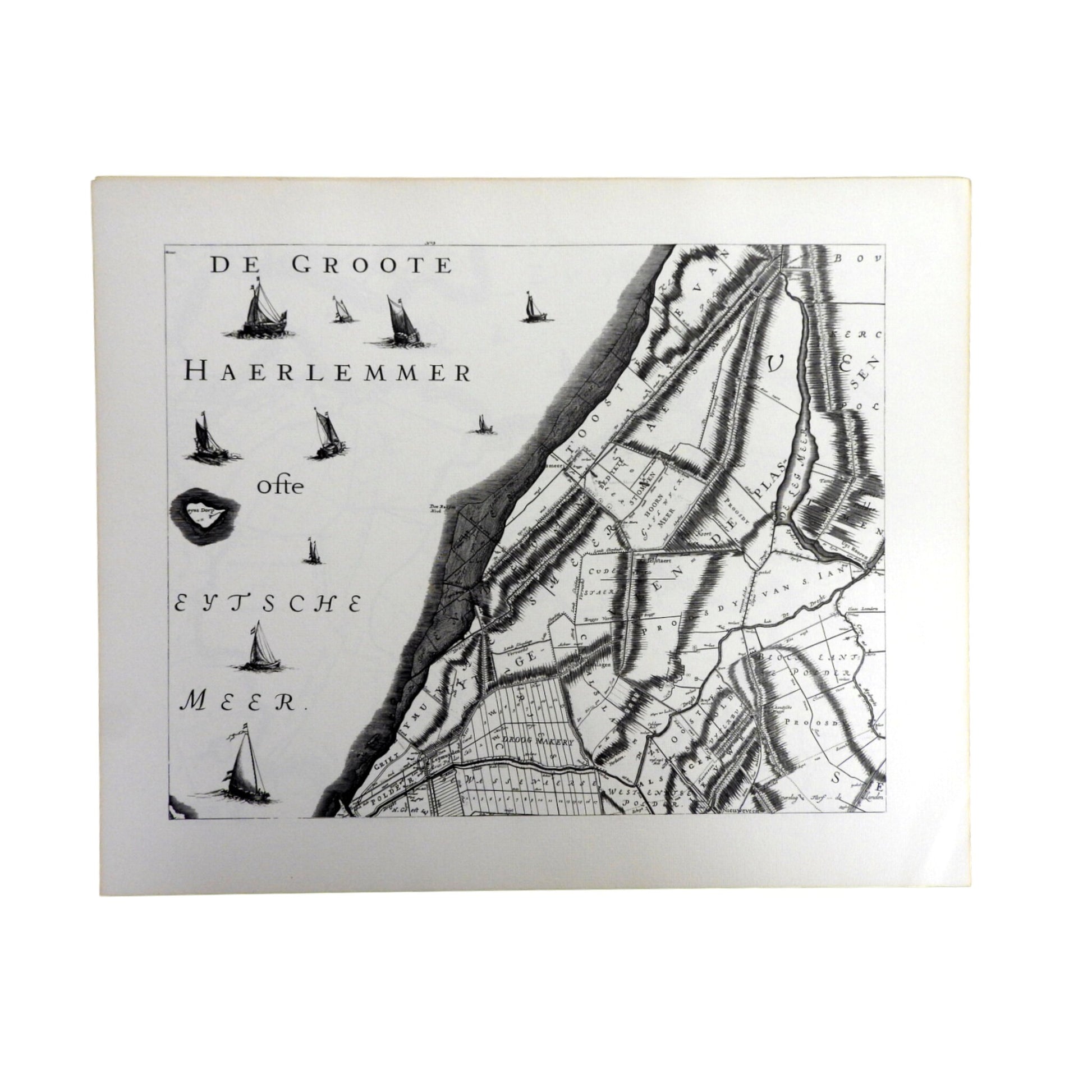 Reproductie van 'Kaartboek van Rijnland, 1746'; 1969-8