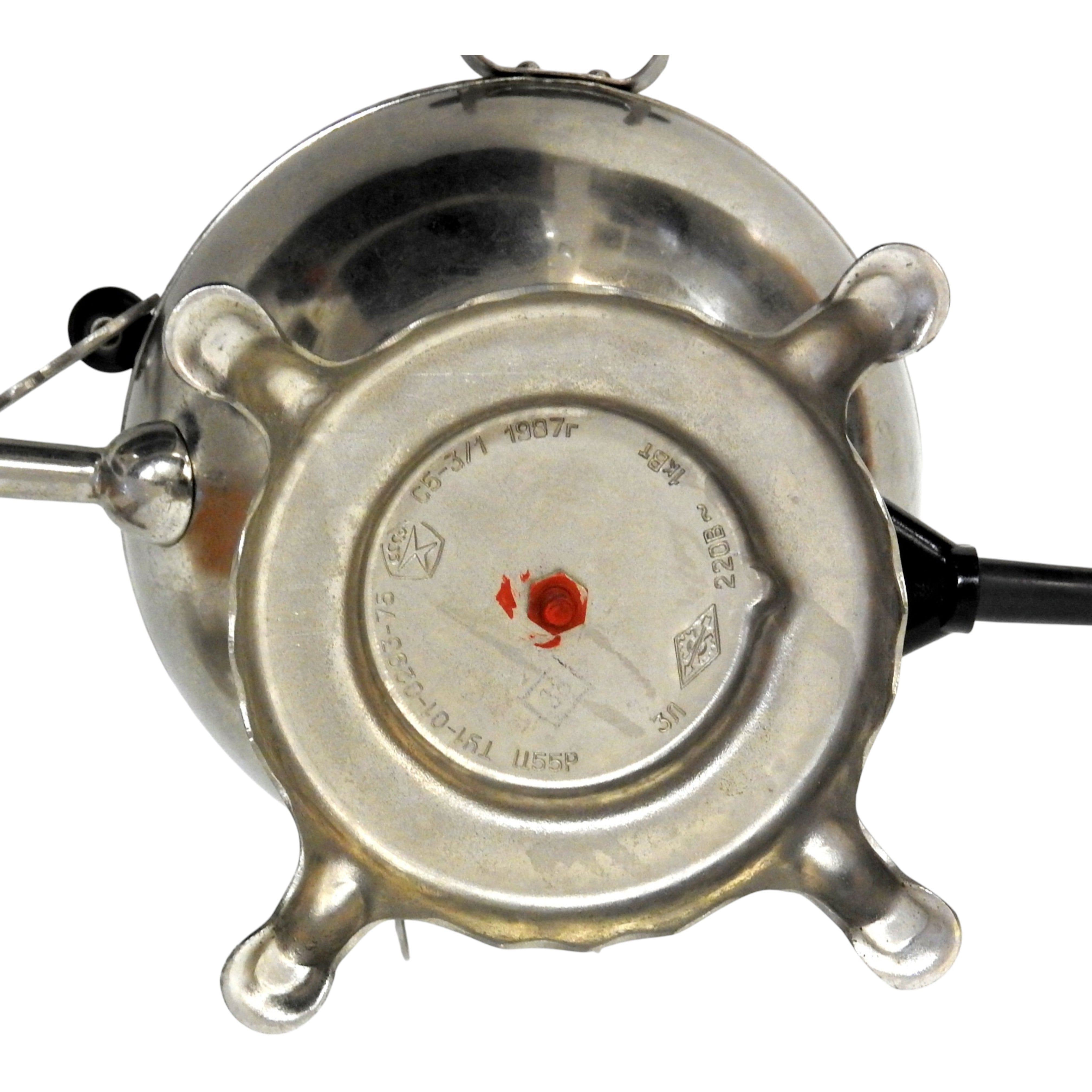 Vintage Russische samovar, 1987-zoom-4