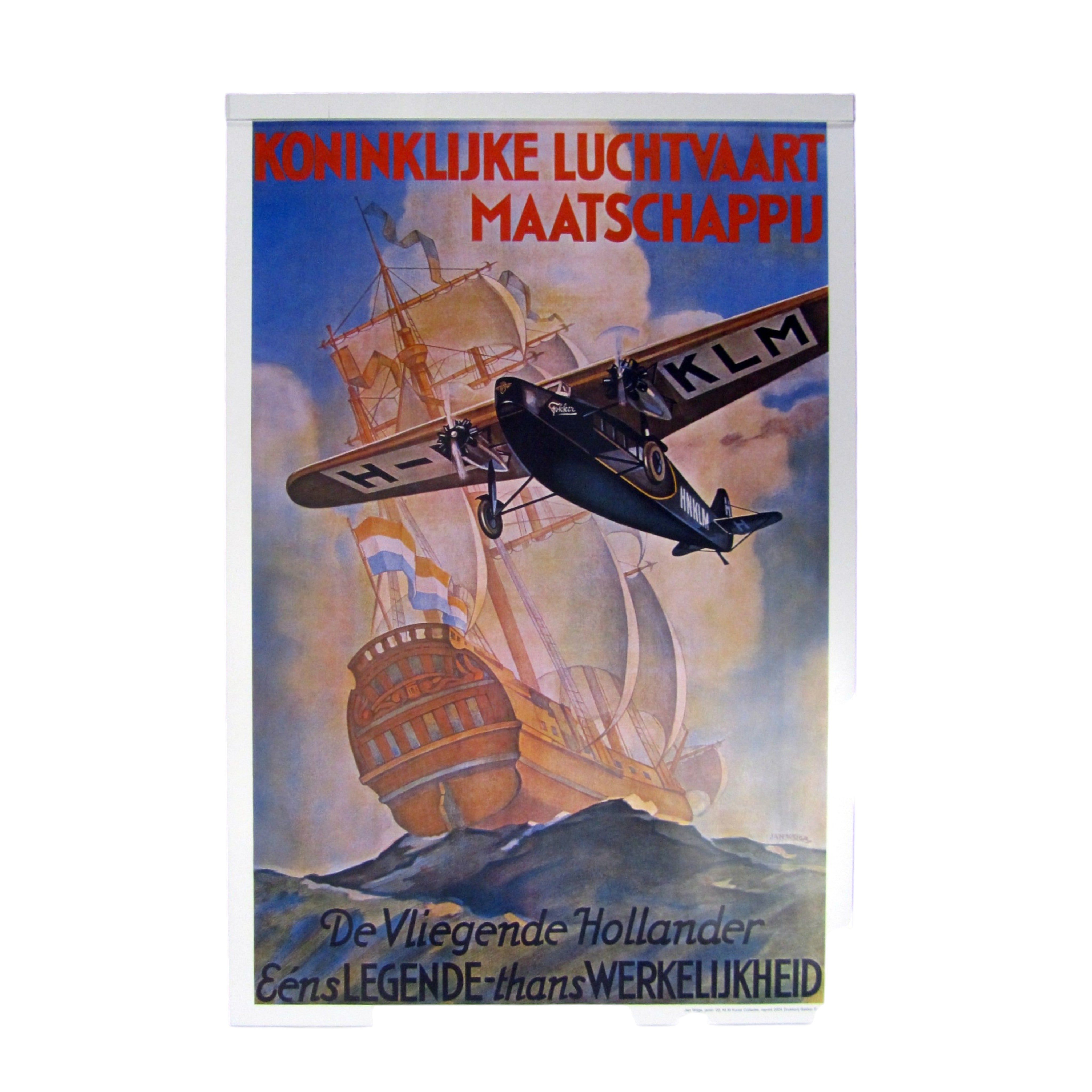 Vier luchtvaartposters, 20ste eeuw-zoom-4