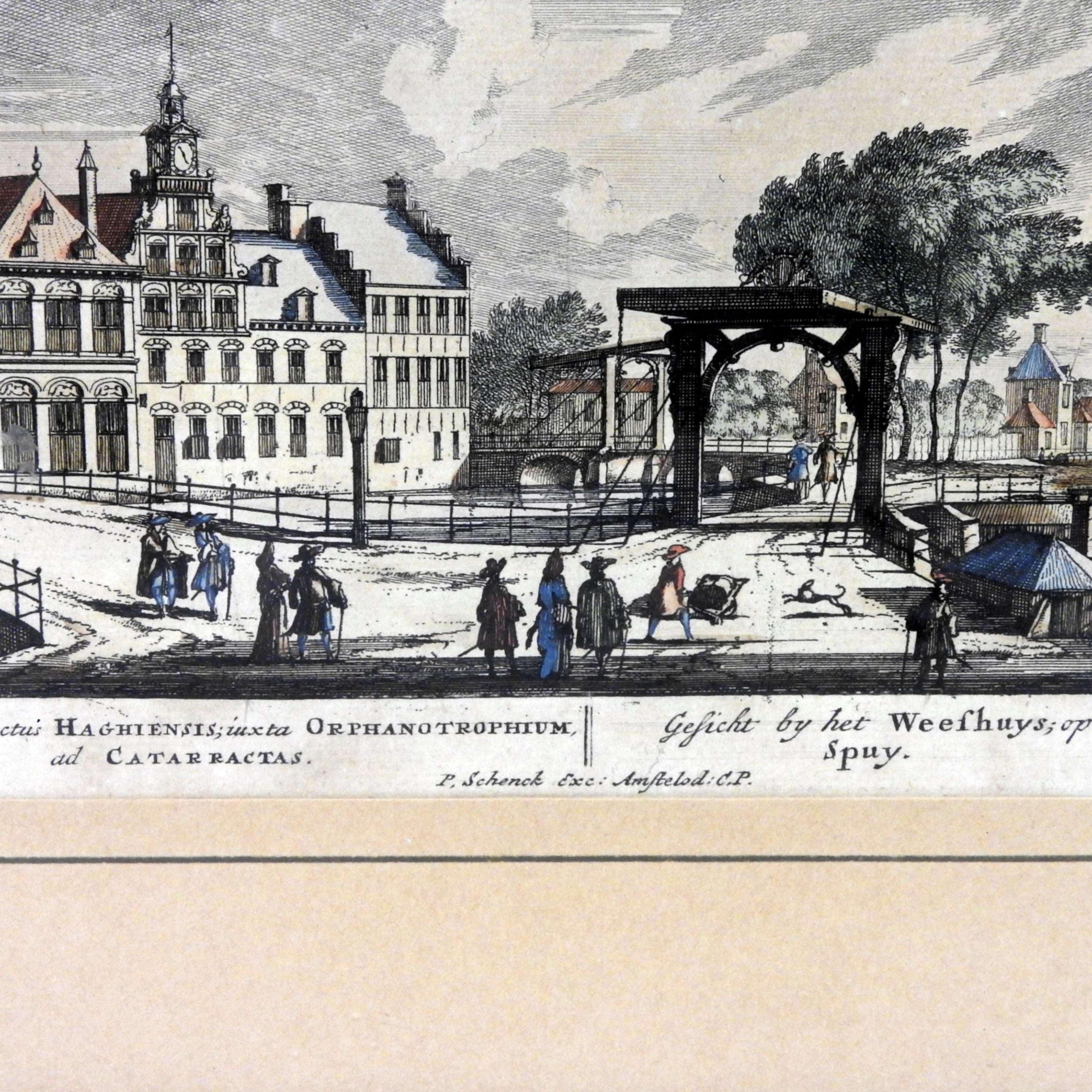 Gesicht by het Weeshuys; op het Spuy', ca. 1705-zoom-2