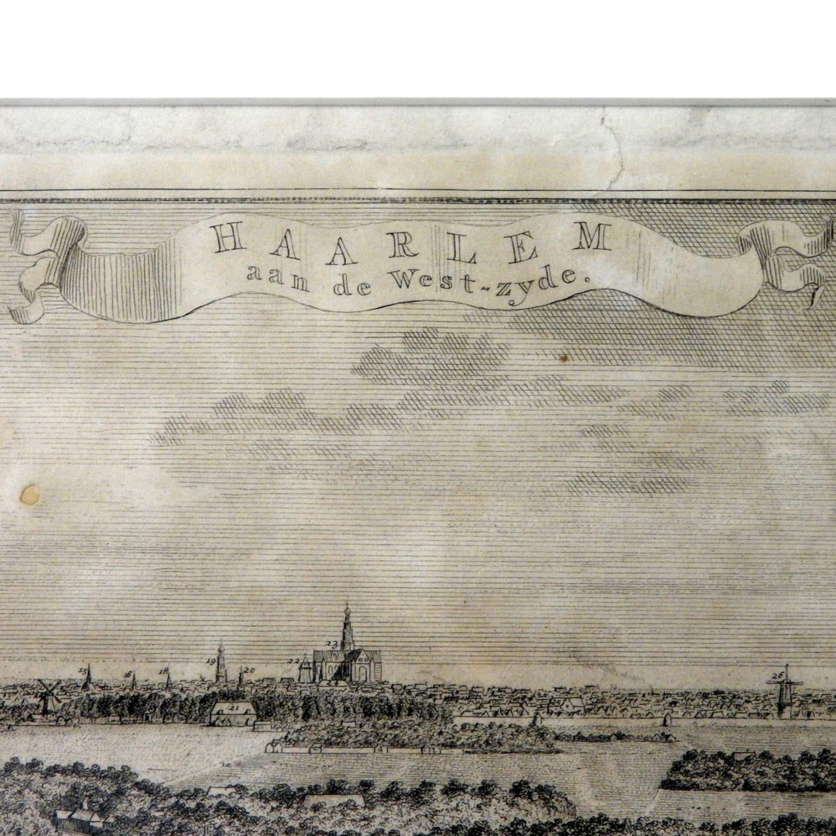 Prent ‘Haarlem aan de West-zyde’, 1764-2