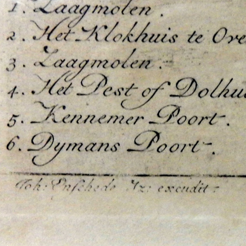 Prent ‘Haarlem aan de West-zyde’, 1764-zoom-