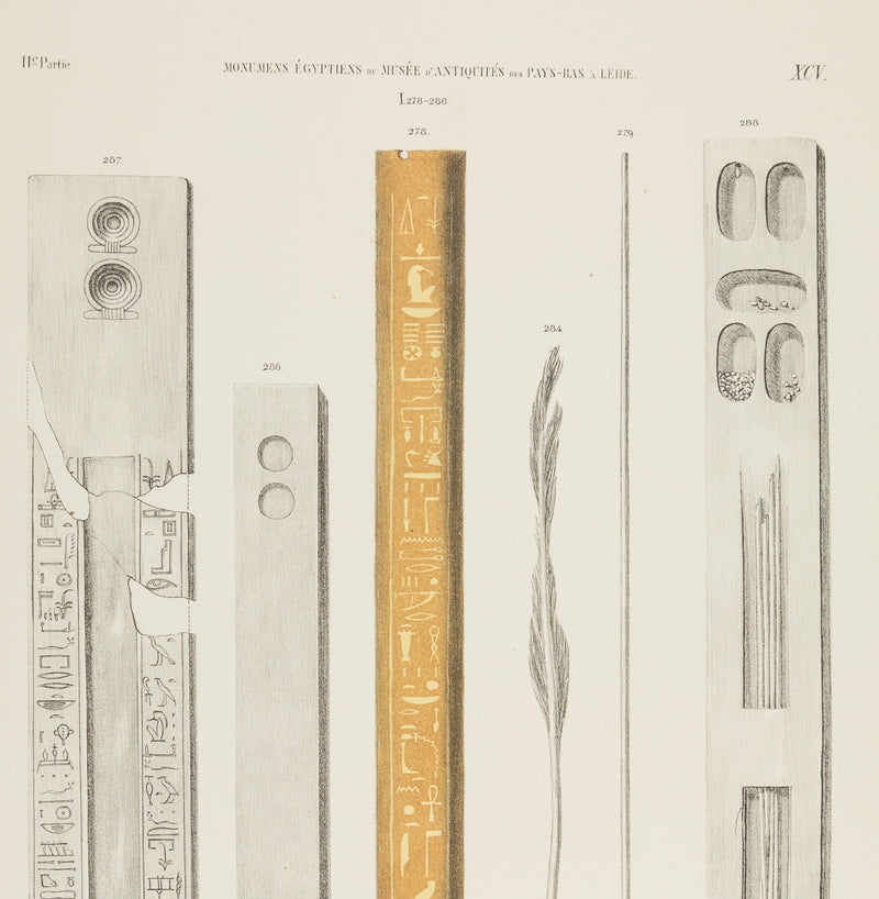 Litho's Egyptische paletten-zoom-