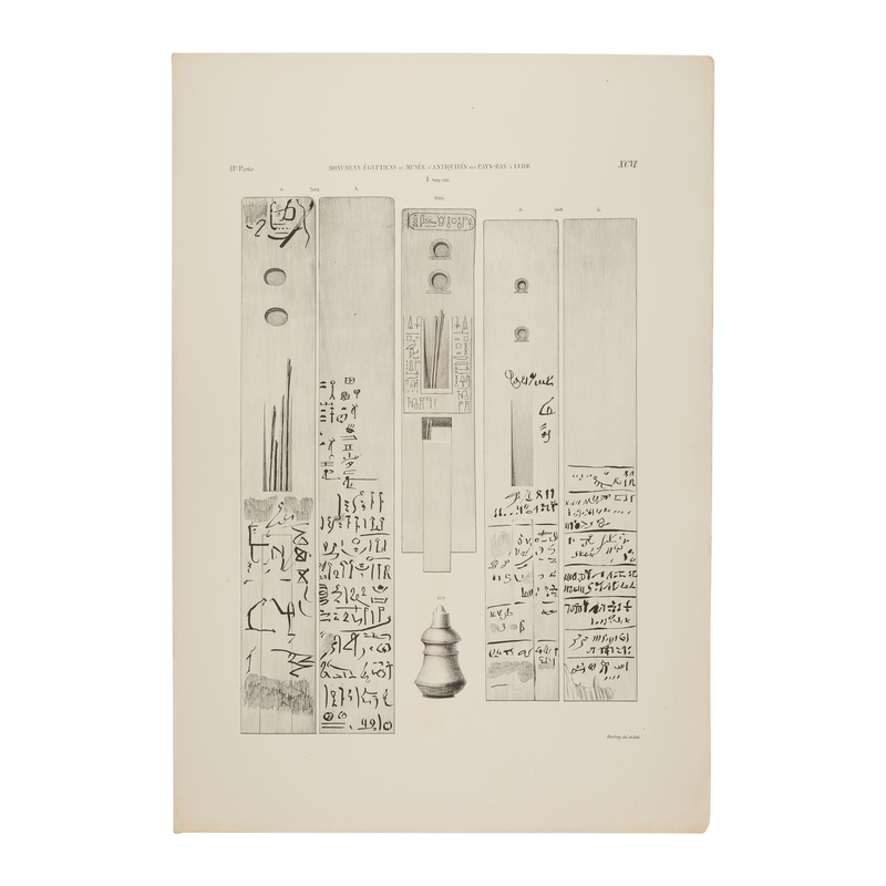 Litho's Egyptische paletten-zoom-