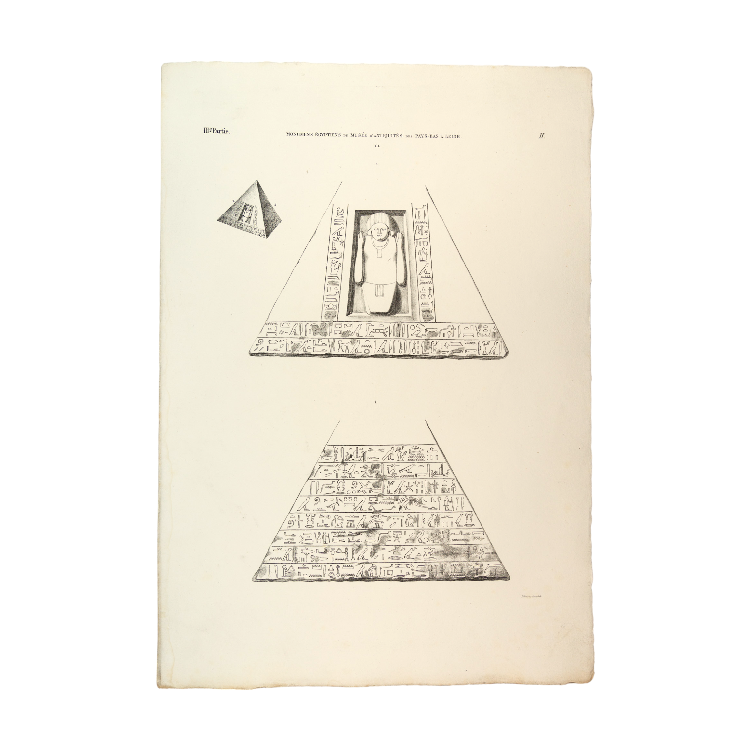 Twee litho's met Piramidion-zoom-2