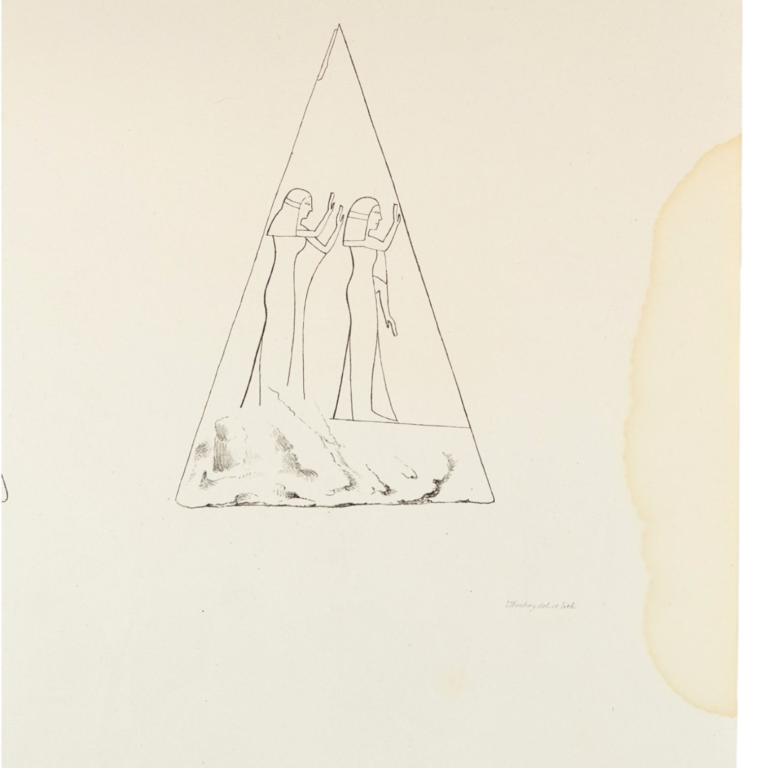 Twee litho's met Piramidion-5