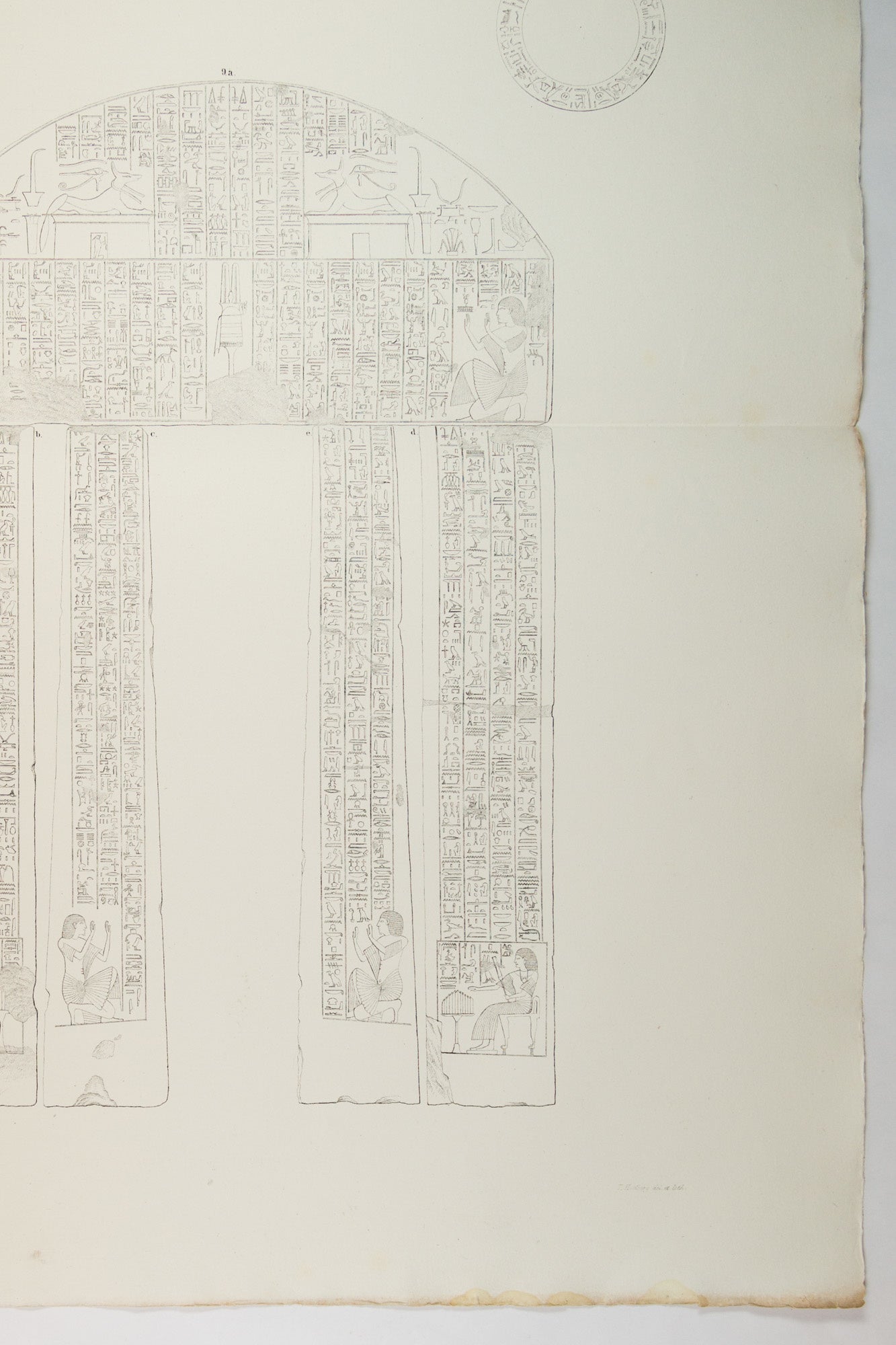 Litho deurpost kapel van Oeserhat-2