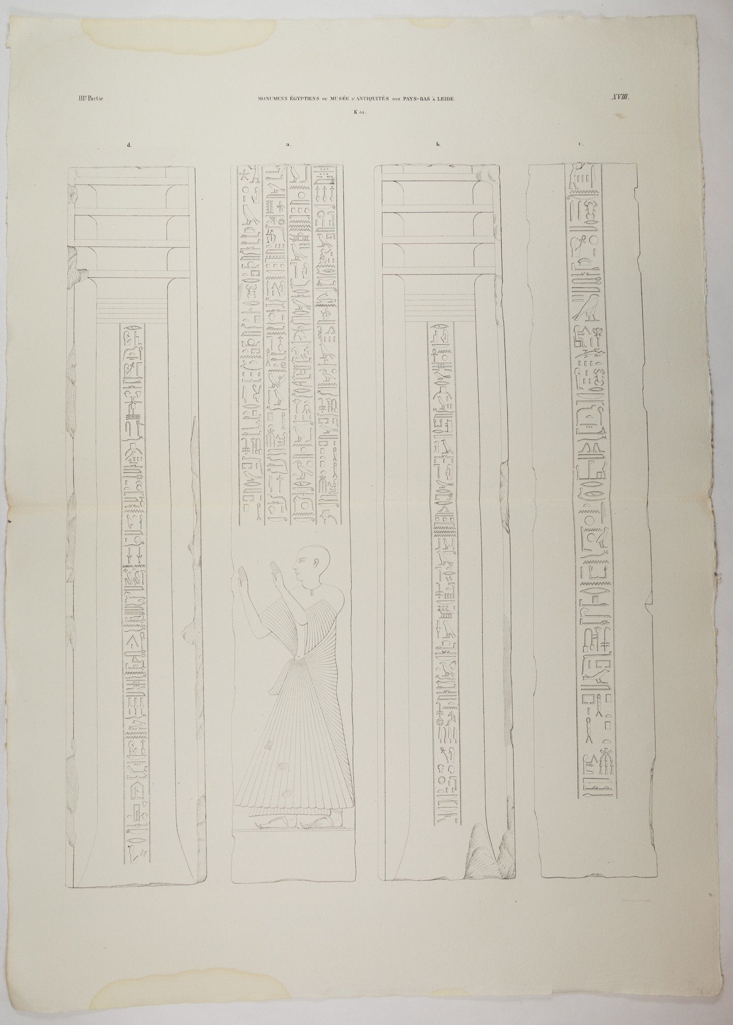 Litho pilaren van Ptahmes-3