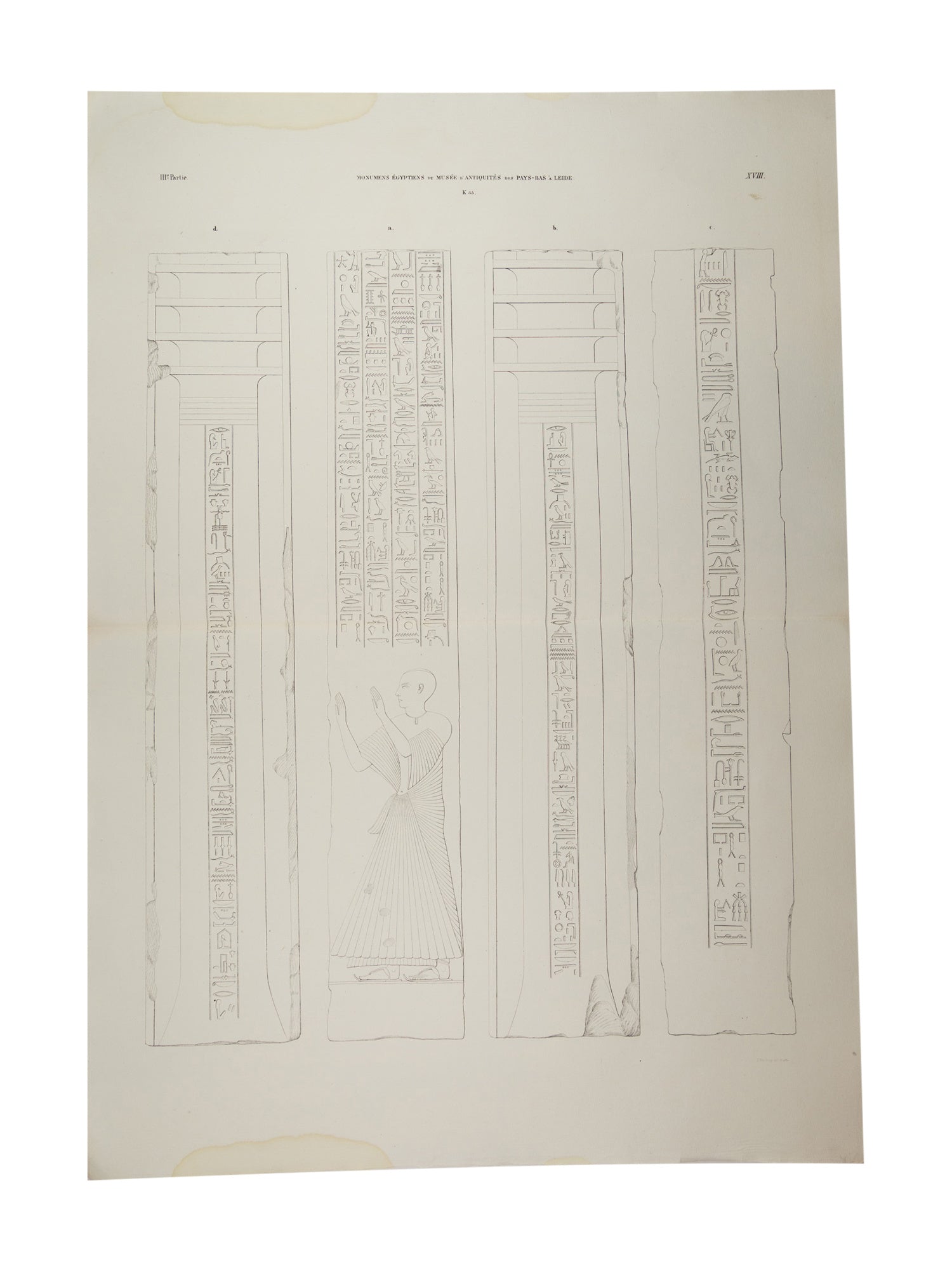 Litho pilaren van Ptahmes-4