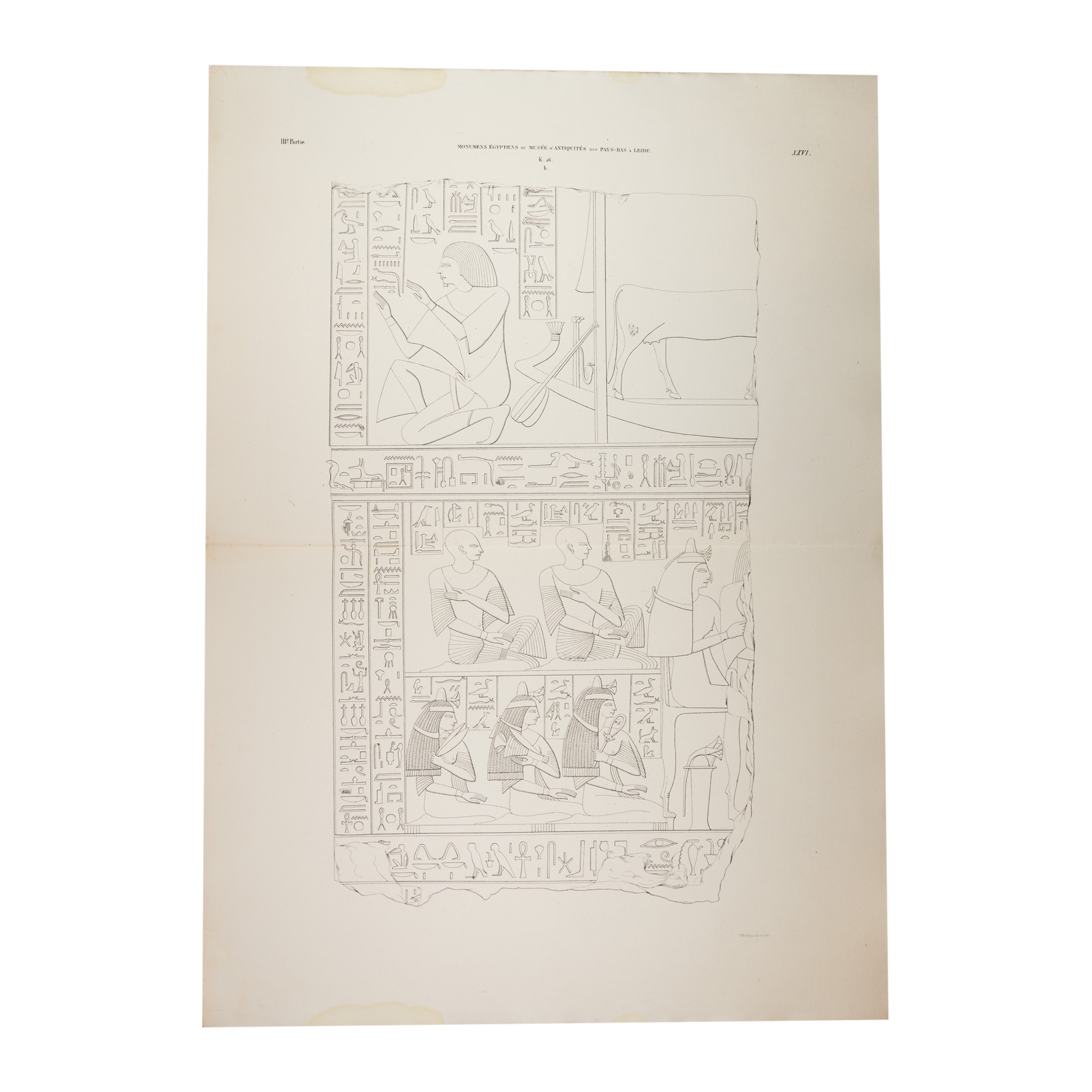 Litho's Egyptische reliëfs van Ptahmes-zoom-2