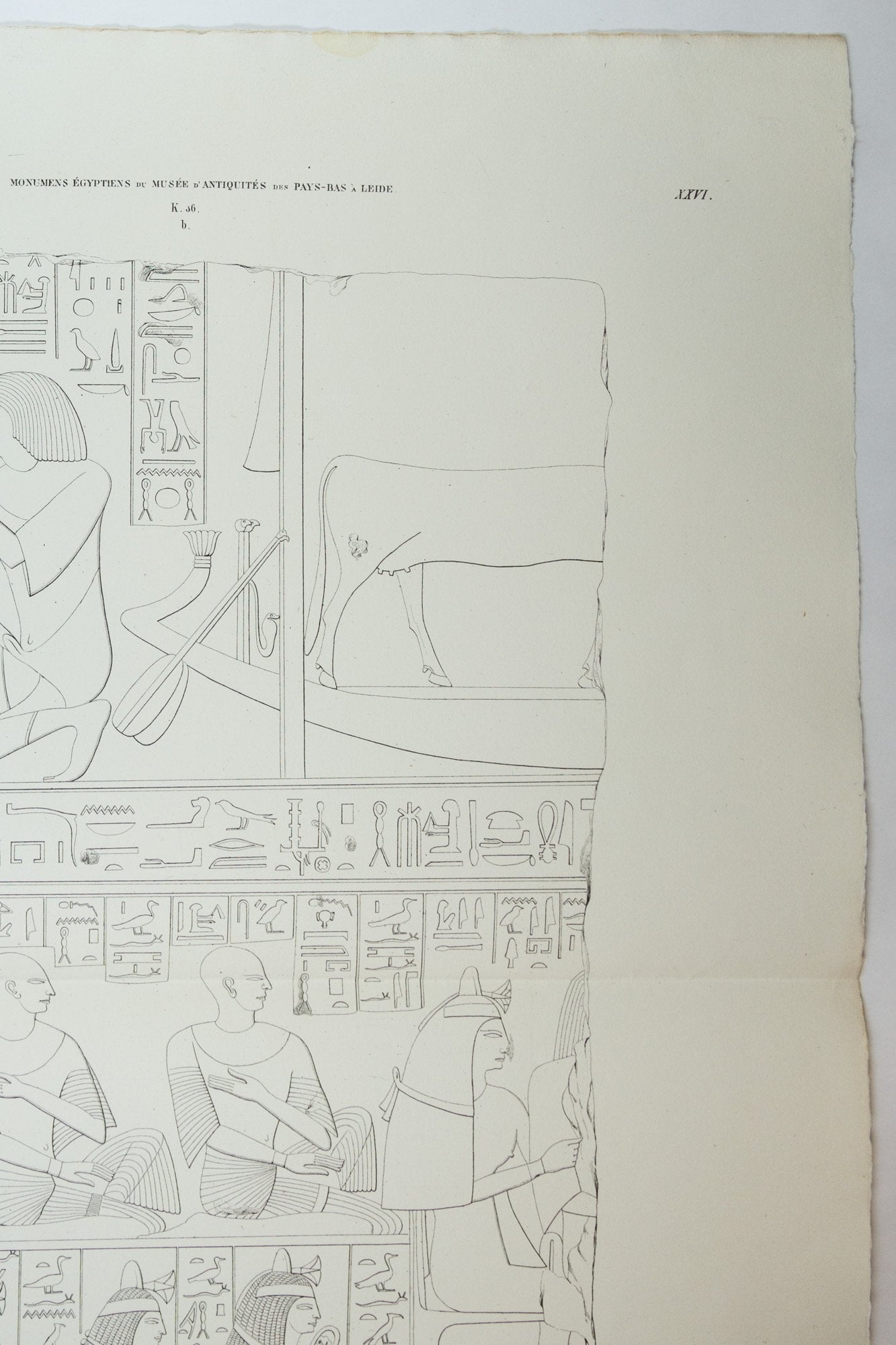 Litho's Egyptische reliëfs van Ptahmes-5