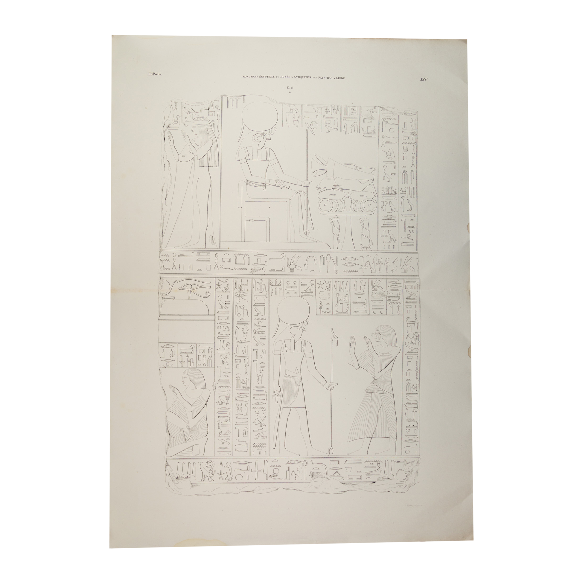 Litho's Egyptische reliëfs van Ptahmes-zoom-6