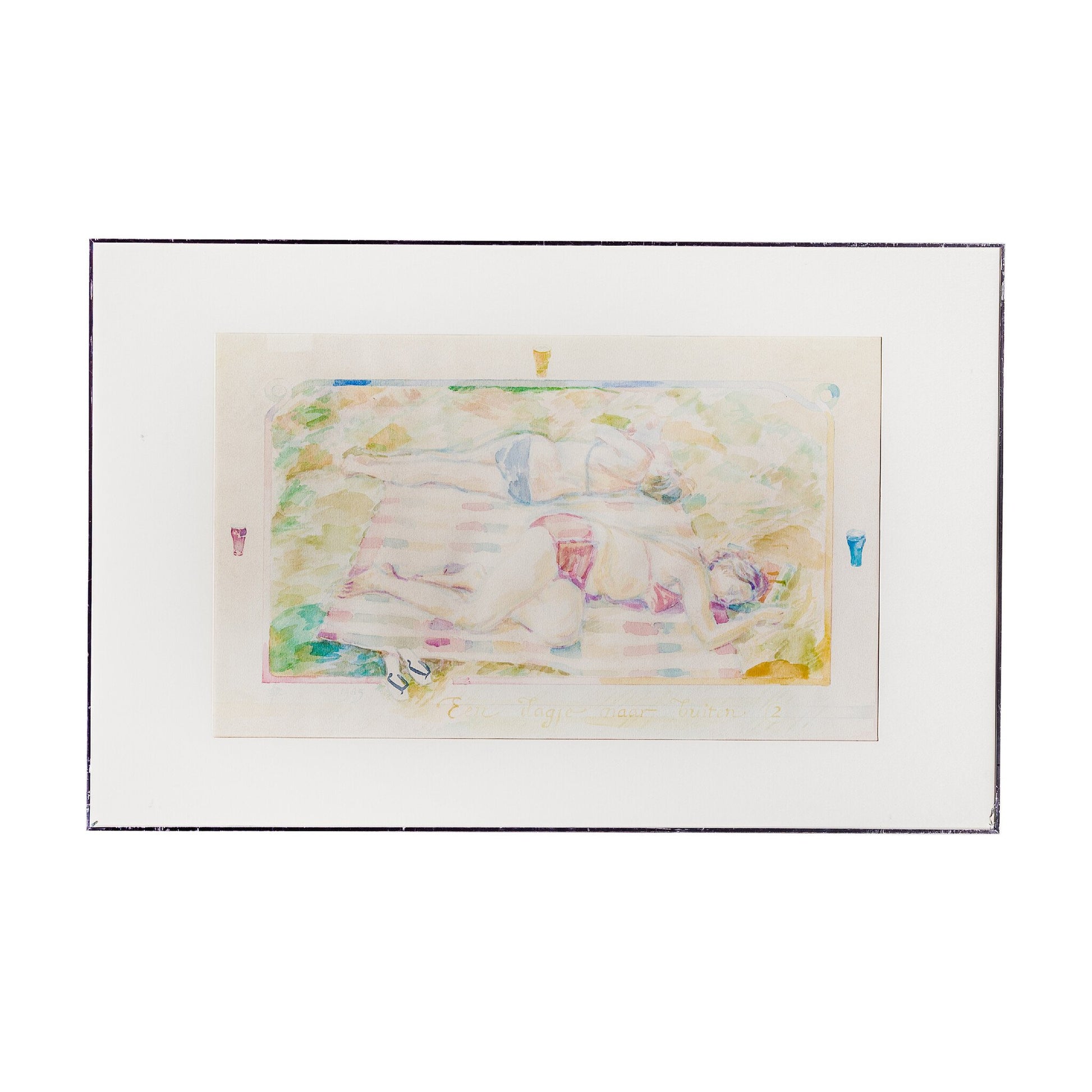 Peter Kouthoofd, 'Een dagje naar buiten (2)'; 1985-1