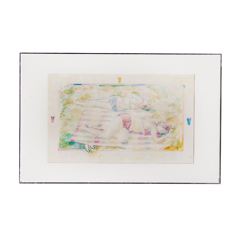 Peter Kouthoofd, 'Een dagje naar buiten (2)'; 1985-zoom-