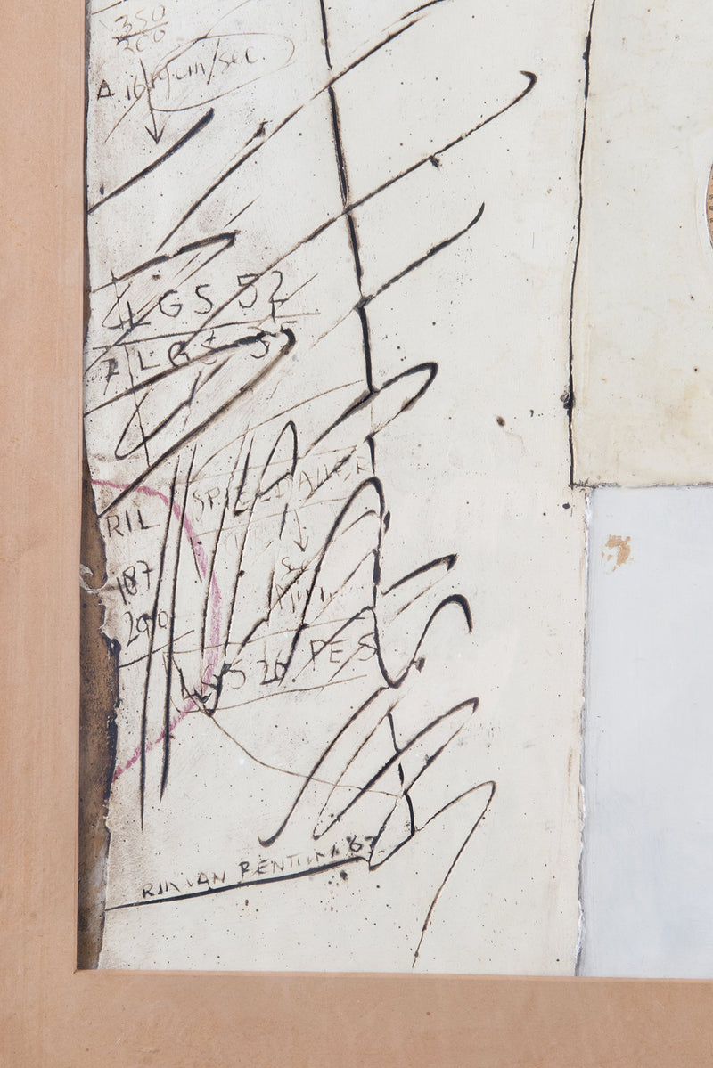 Rik van Bentum, 'Compositie'; 1983-zoom-