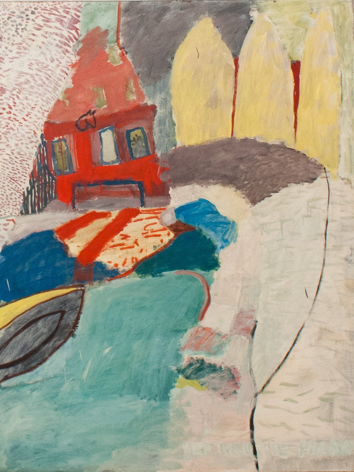 Karin Lugtigheid, 'Het bruine paard'; 1986-zoom-2