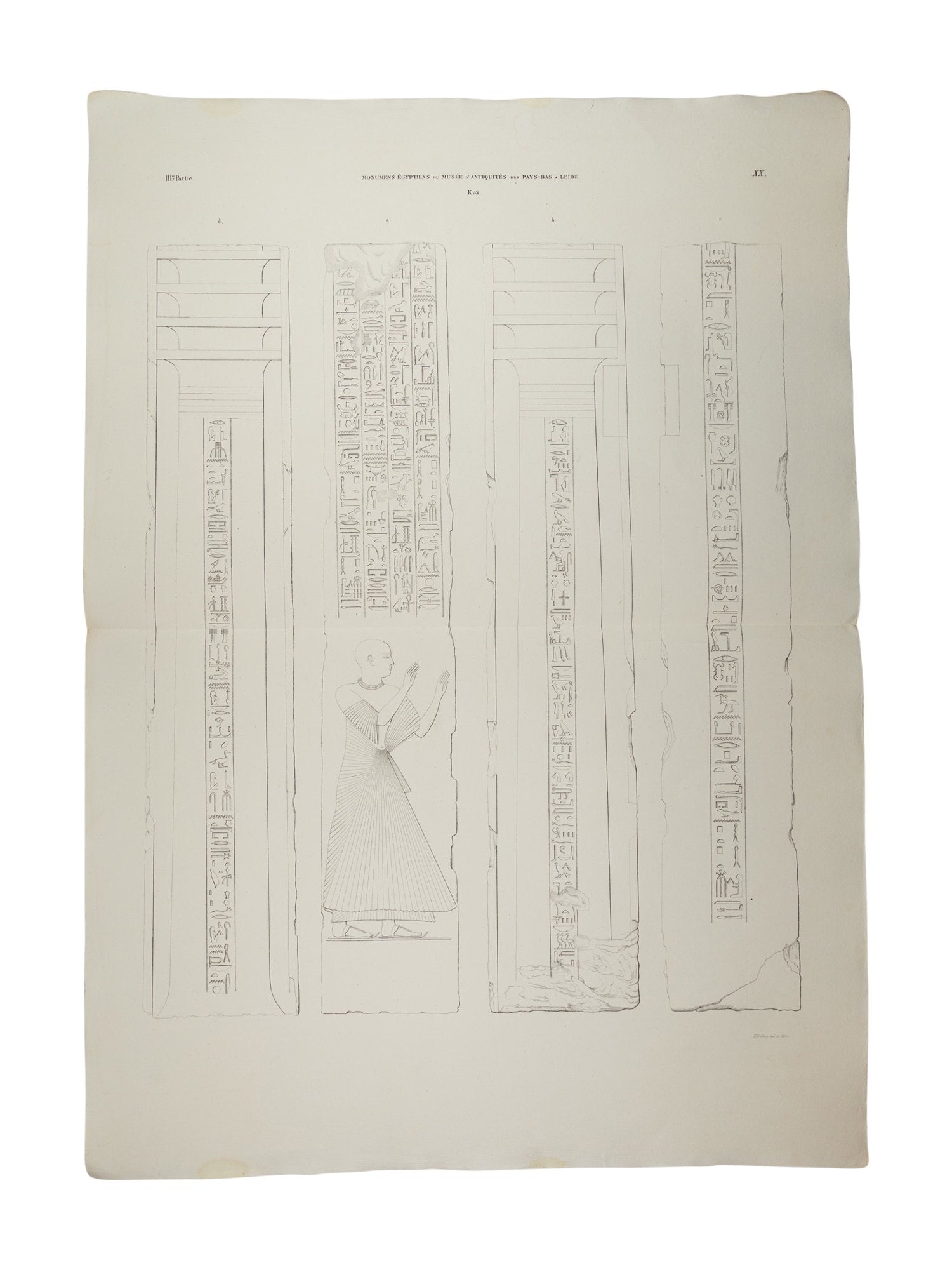 Litho pilaren van Ptahmes