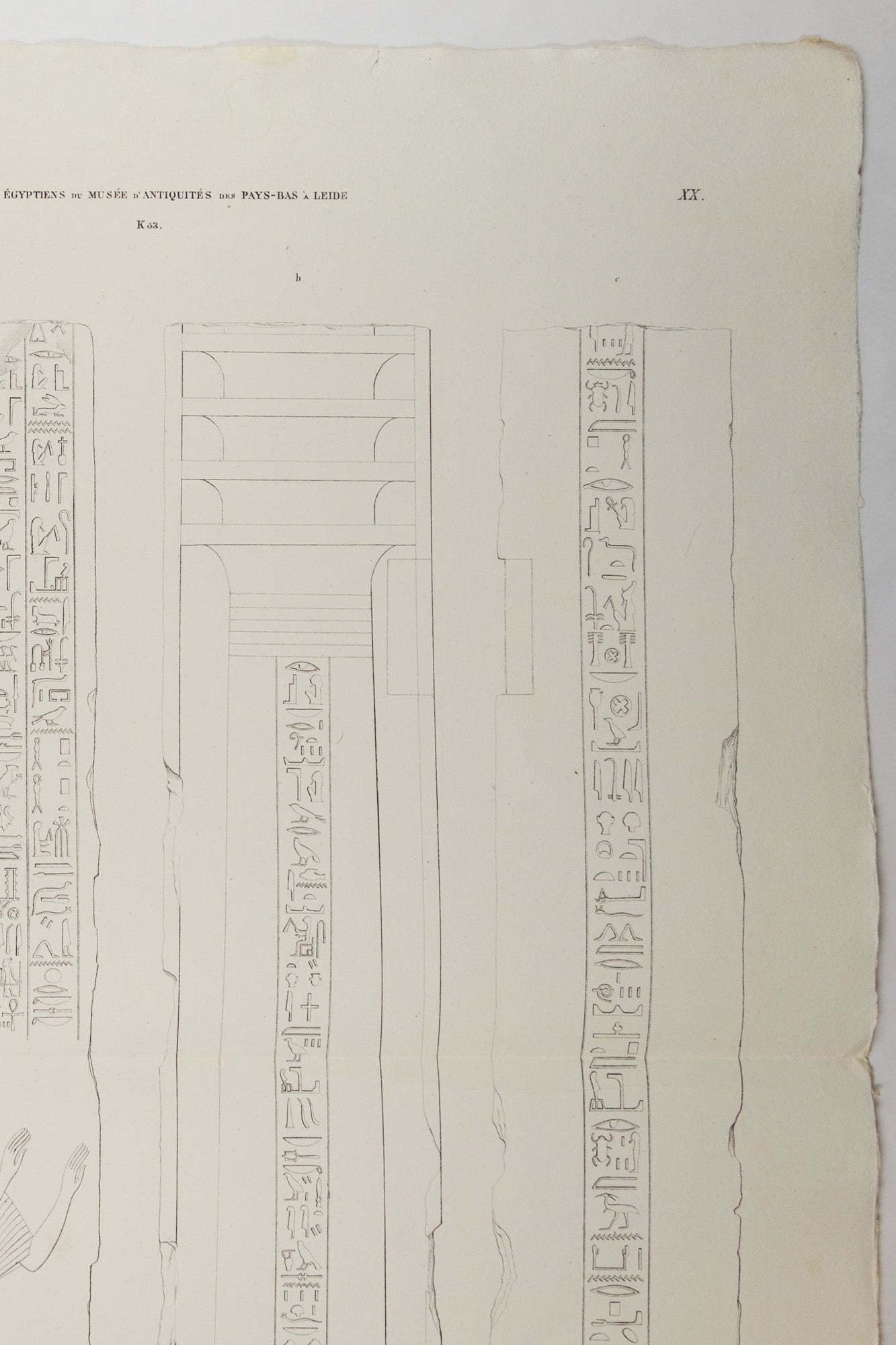 Litho pilaren van Ptahmes-3