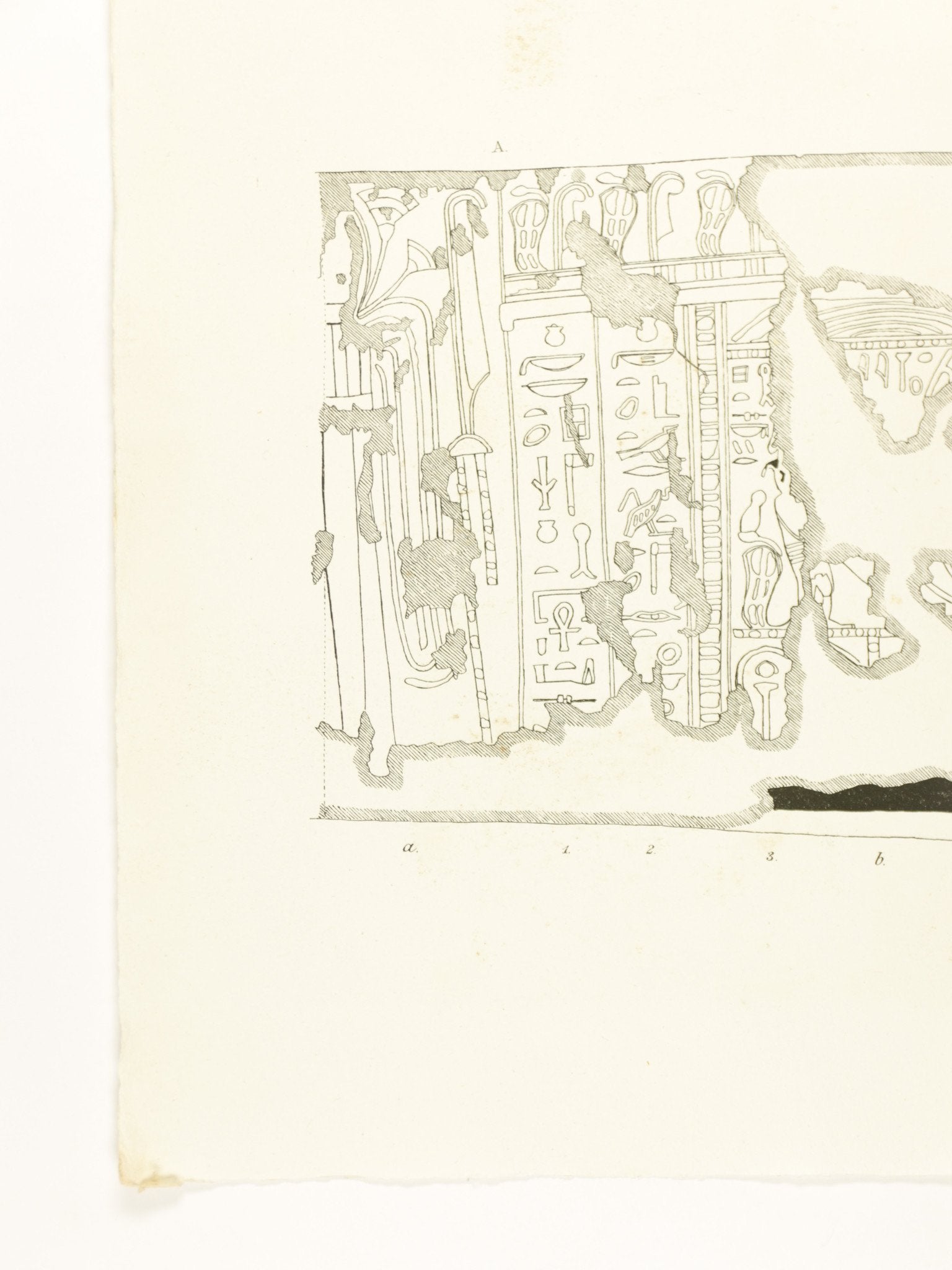 Litho van de mummiekist van Xonsotep-3