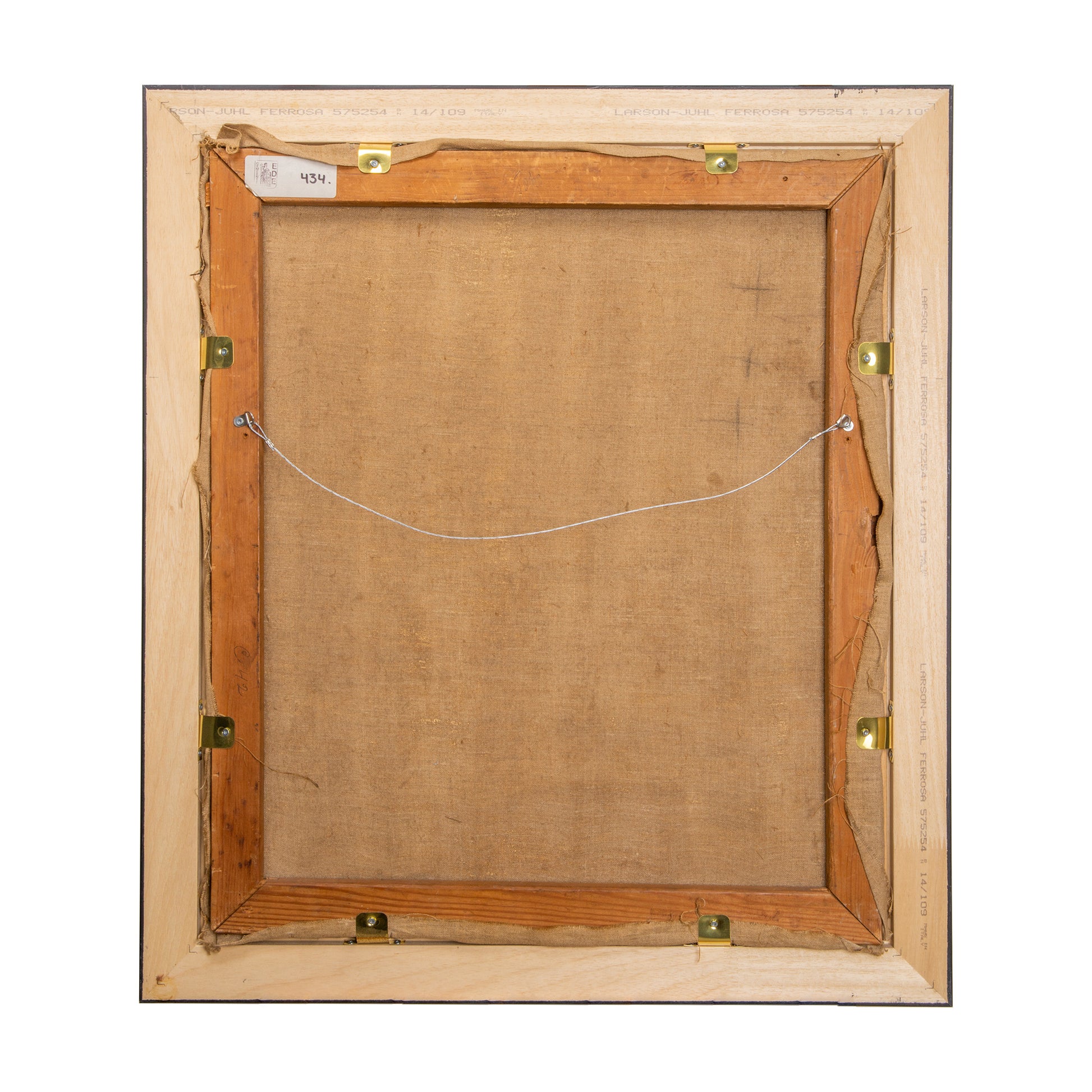 Jan Weiland, 'Stilleven met lamp'; 1955-4