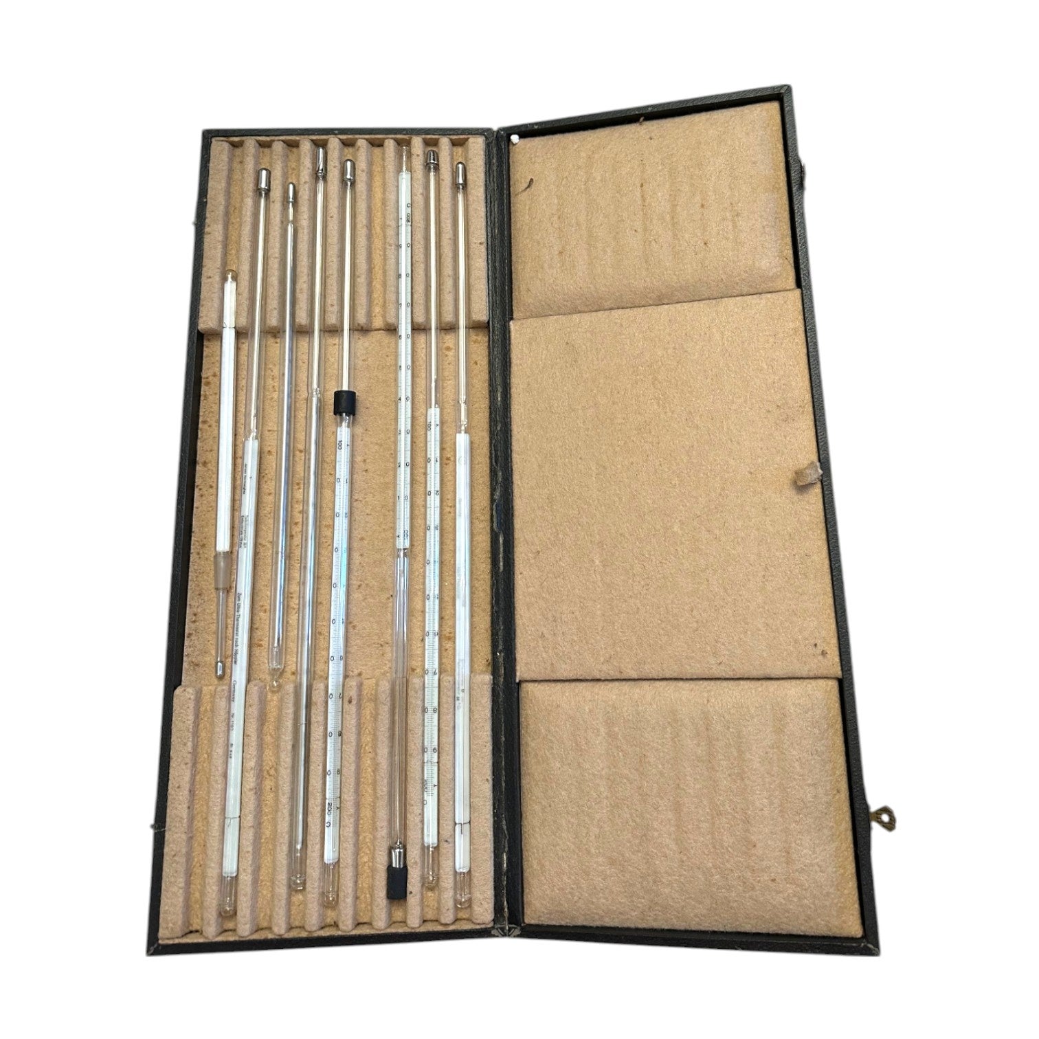 Doos met kwik thermometers, 20e eeuw-zoom-1