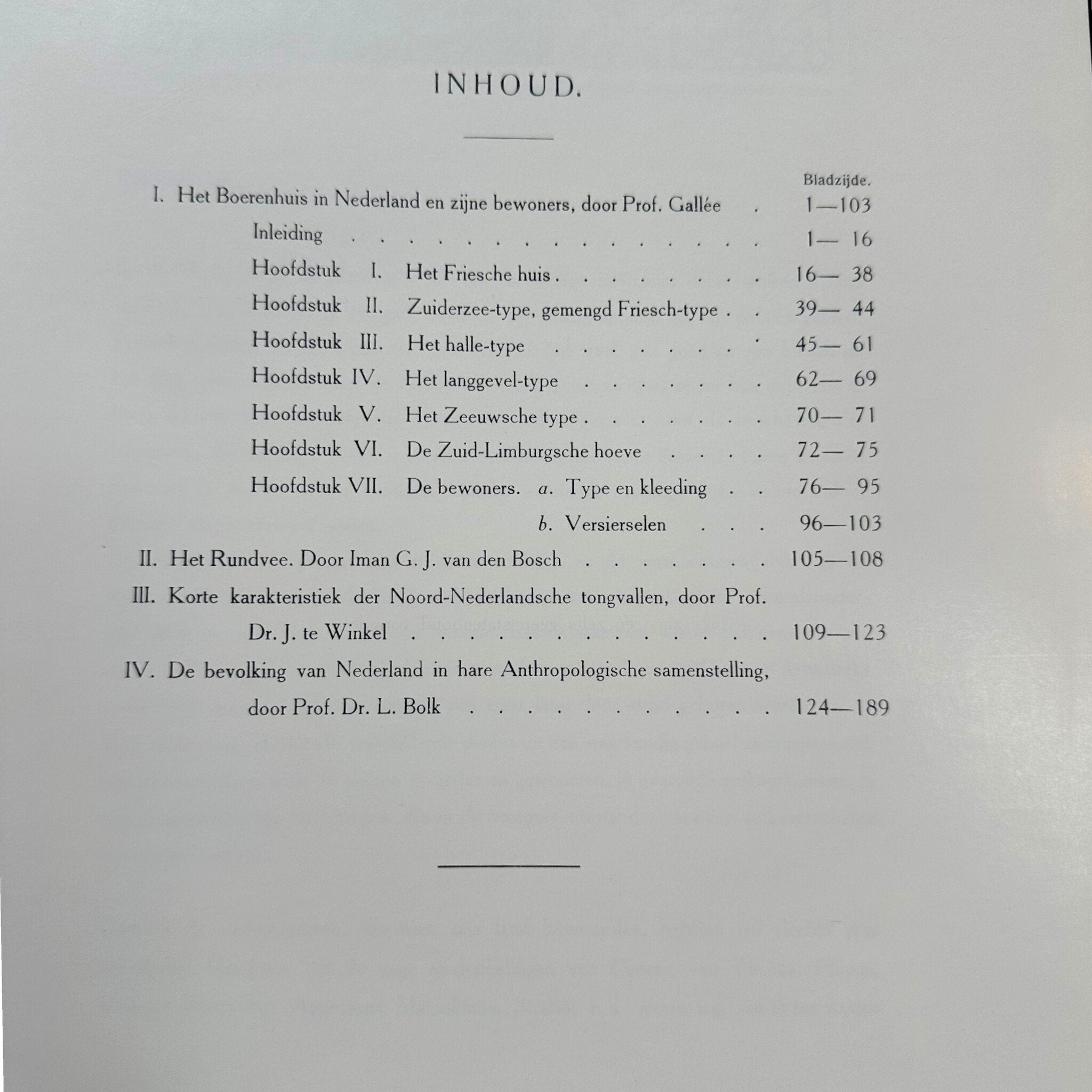 J.H. Gallée, 'Het Boerenhuis in Nederland en zijn bewoners', 1978-zoom-3