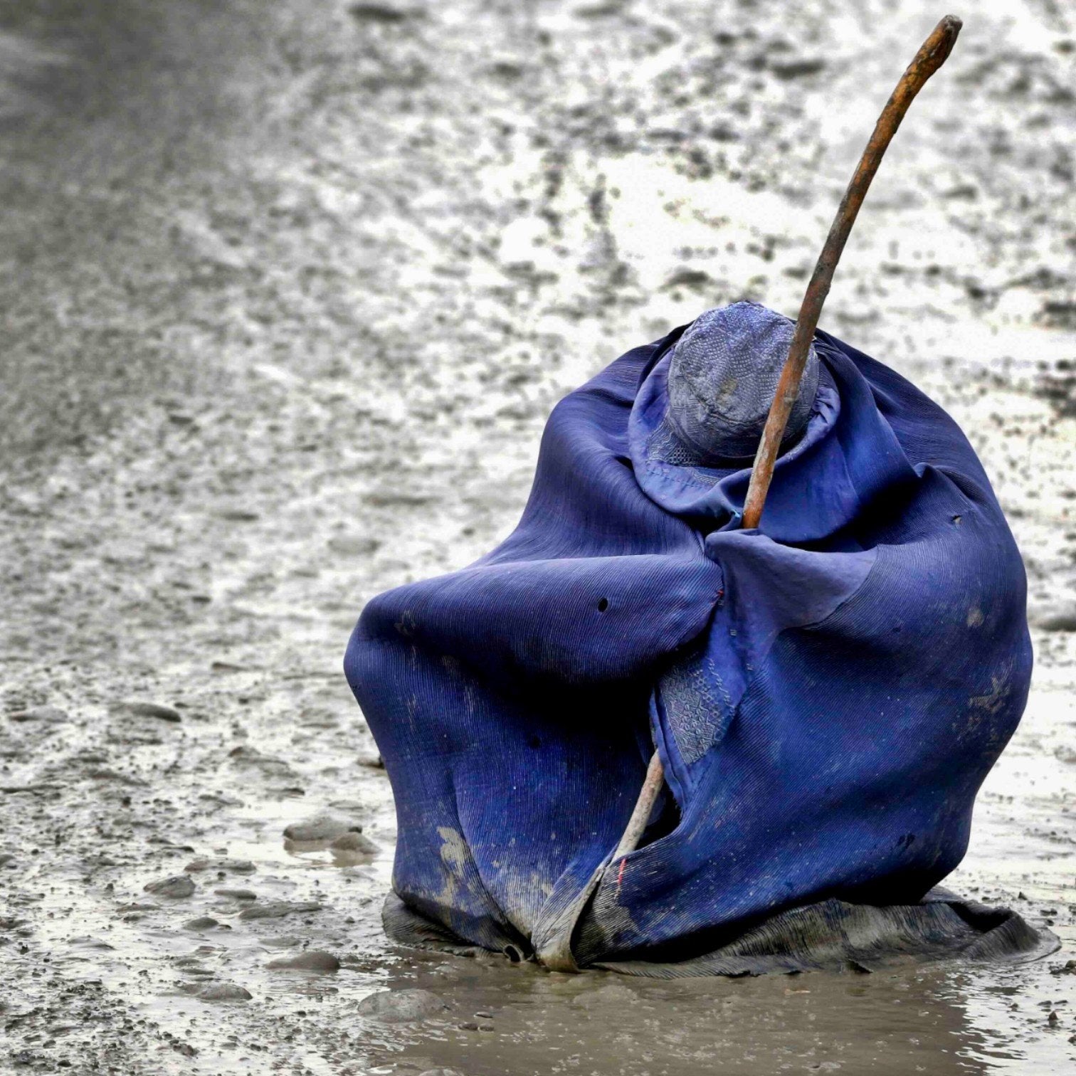 Hedayat Amid, 'Woman begging', 10-2-2016-2