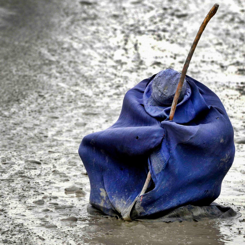 Hedayat Amid, 'Woman begging', 10-2-2016-zoom-