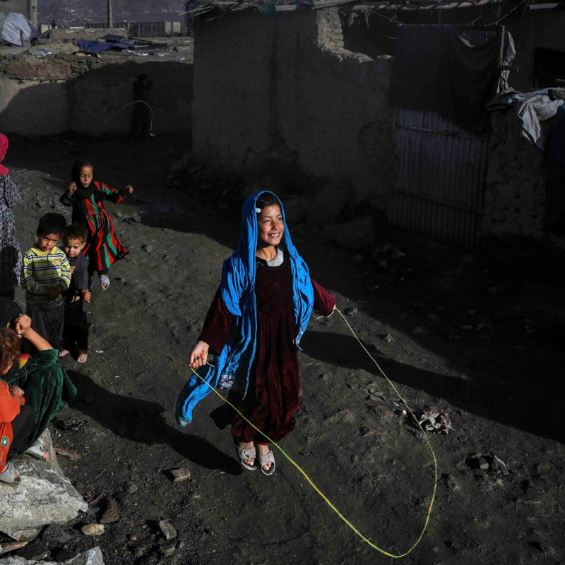 Hedayat Amid, 'Girl skipping rope', 29-4-2020-zoom-