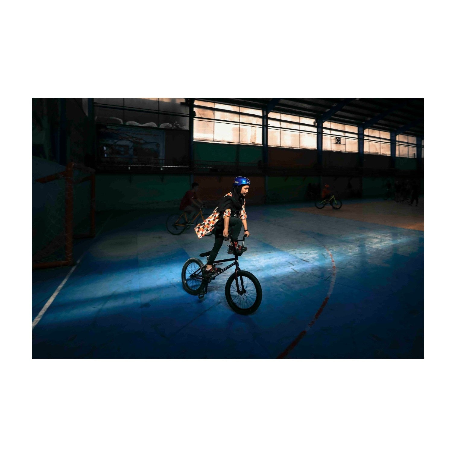 Hedayat Amid, 'Freestyle cyclist', 29-6-2021-1