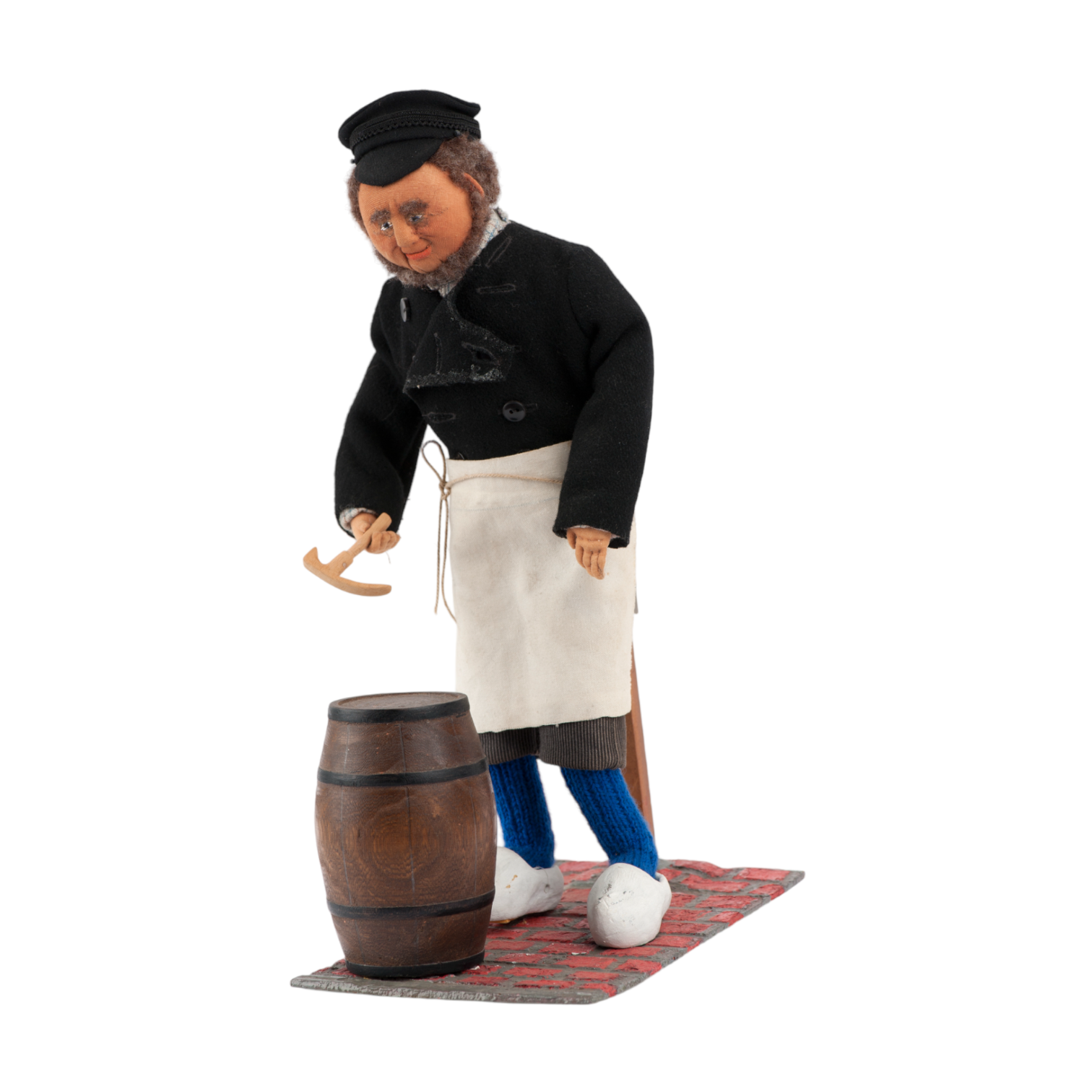 Set van twee poppen, boetser en kuiper, 20e eeuw-3