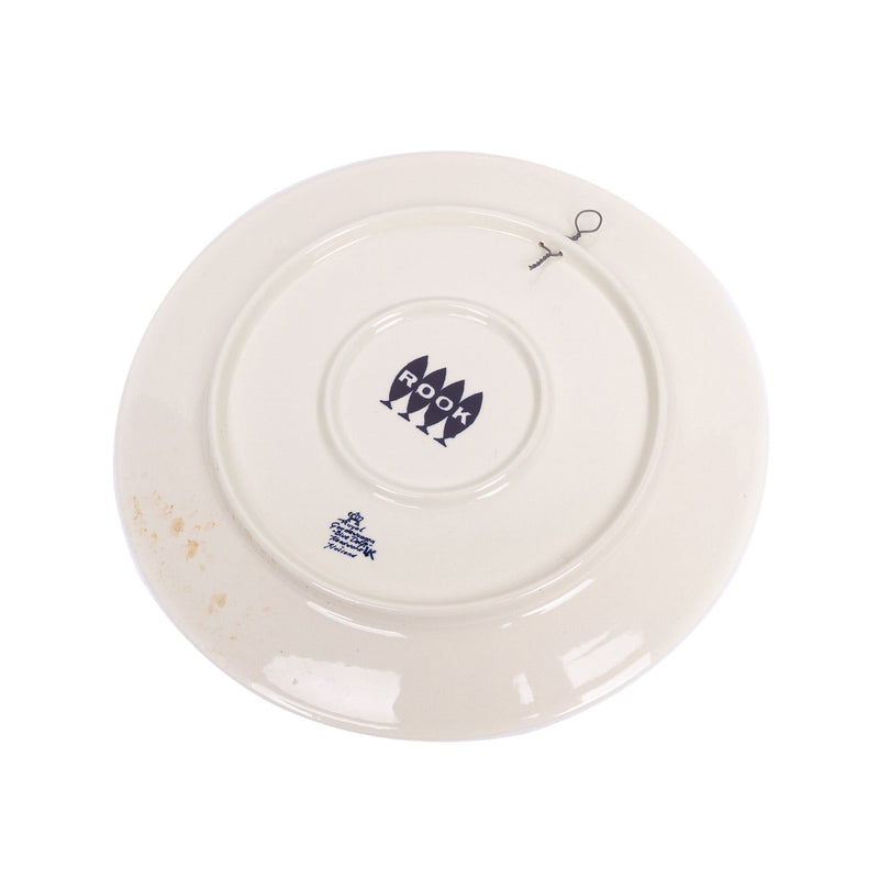 Twee delftsblauwe wandborden, 20e eeuw-zoom-