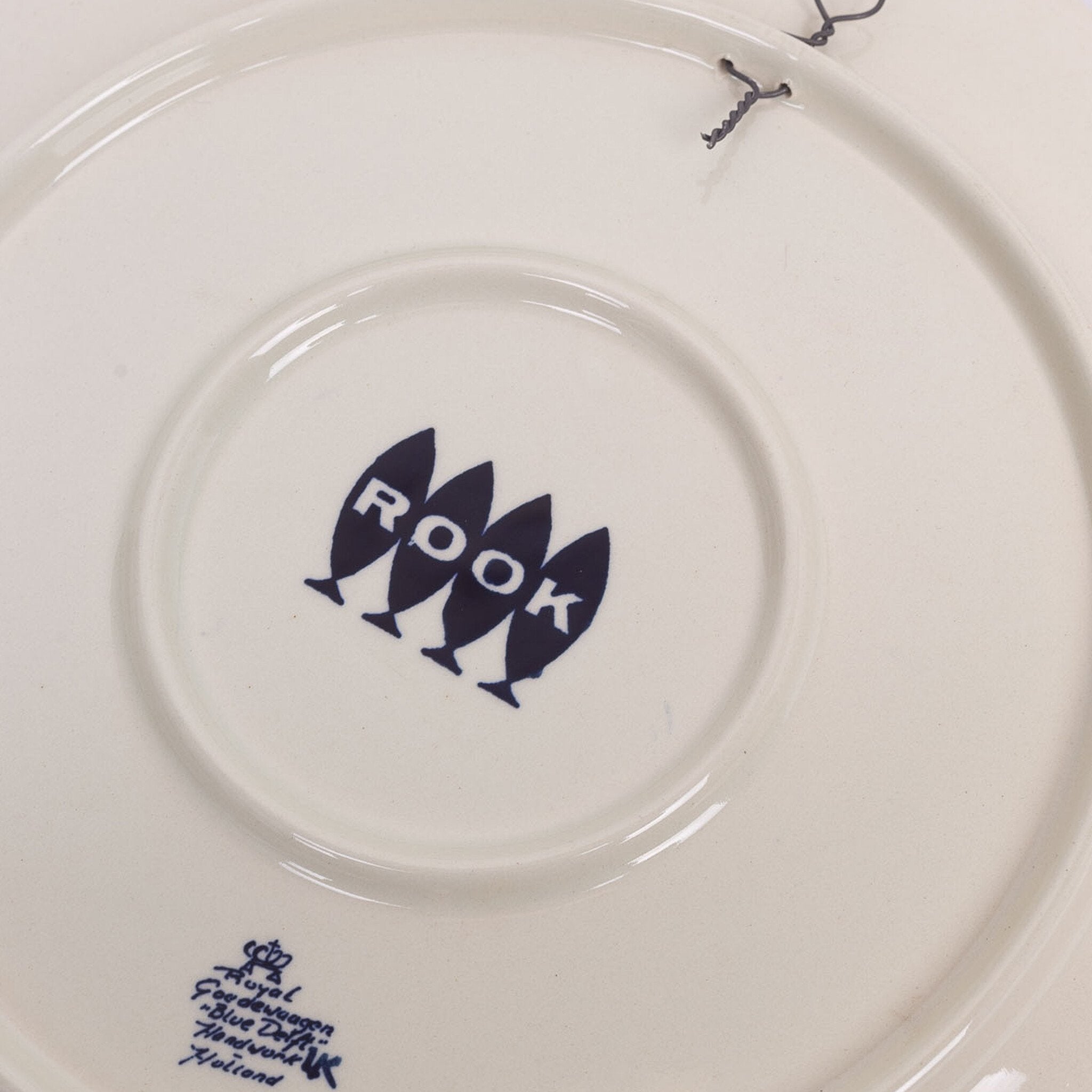 Twee delftsblauwe wandborden, 20e eeuw-zoom-7