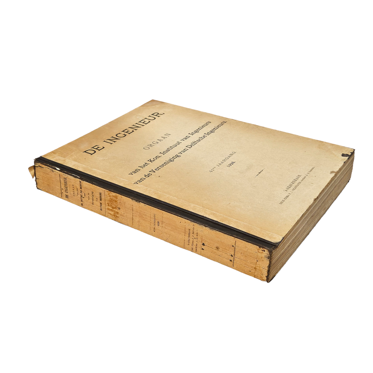 Boekenserie 'De Ingenieur', 1920 - 1926-9