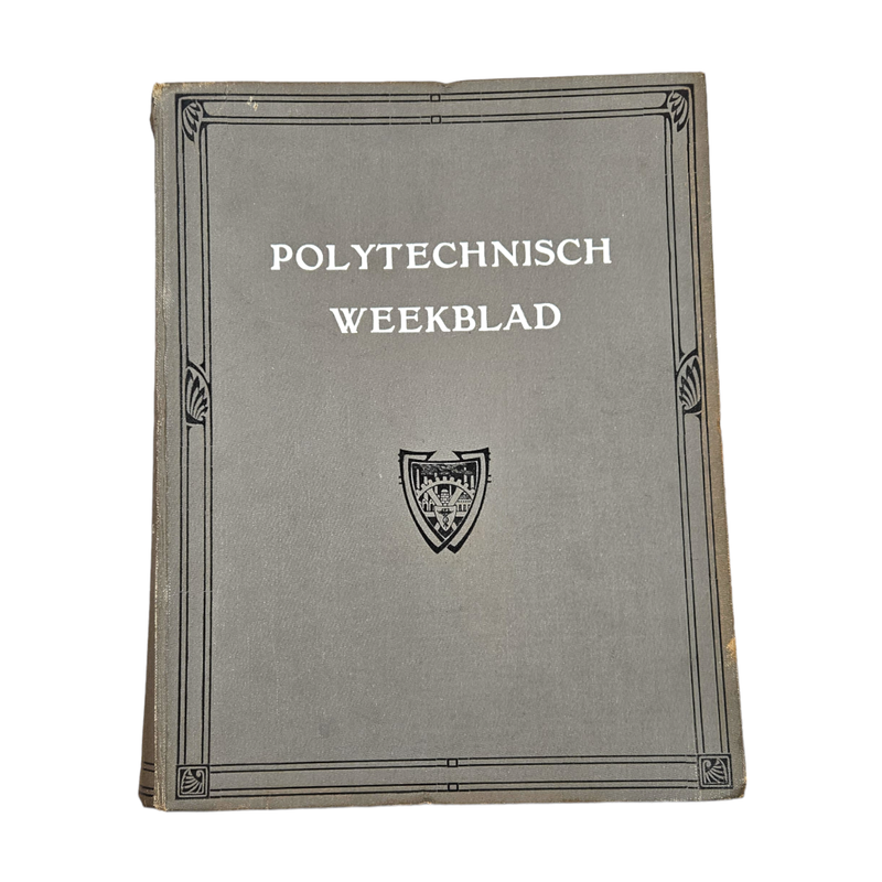 Boekenserie 'Polytechnisch weekblad', 1920 - 1926-zoom-