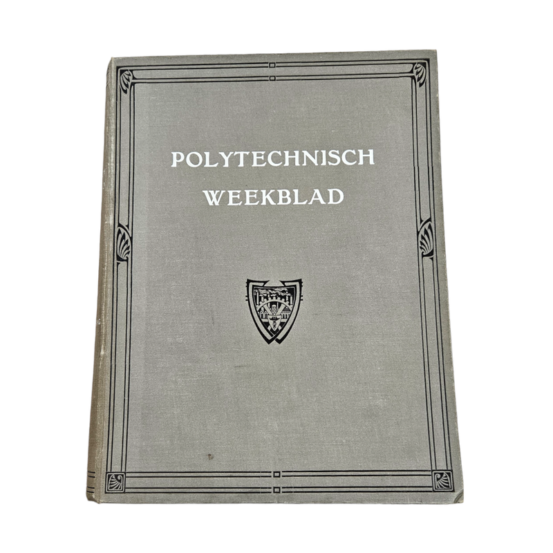Boekenserie 'Polytechnisch weekblad', 1920 - 1926-zoom-