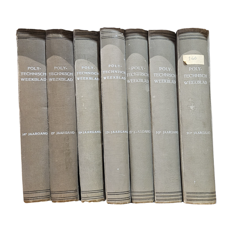 Boekenserie 'Polytechnisch weekblad', 1920 - 1926-zoom-