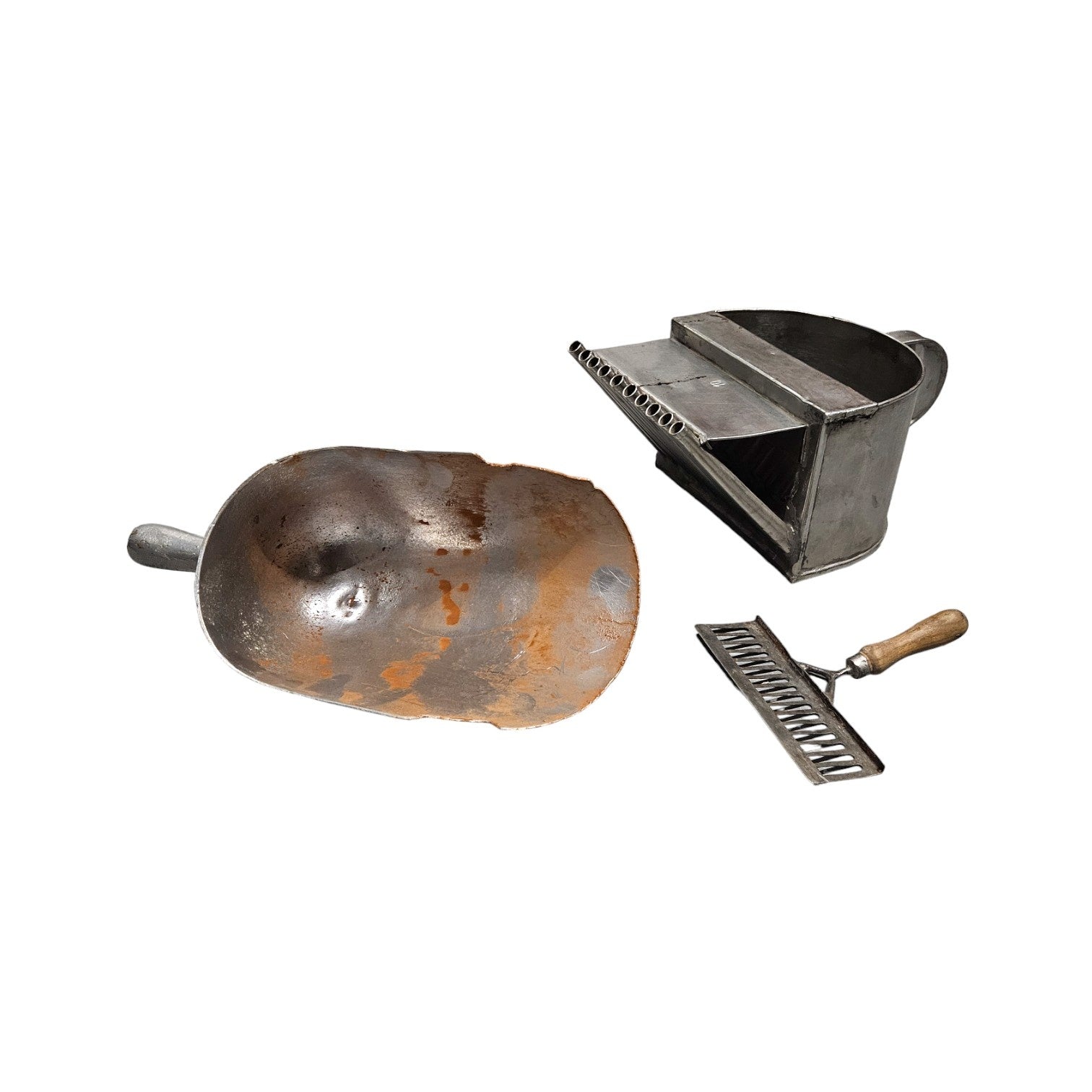 Drie chocolade gietattributen, 20e eeuw-1